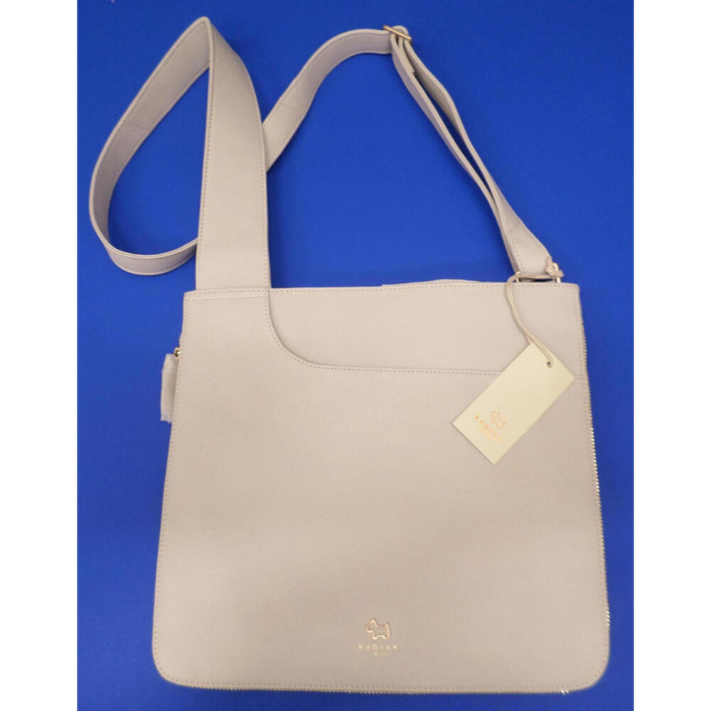 Radley London POCKETS Large Zip Around Crossbody Leather Bag - Dawn - NWT